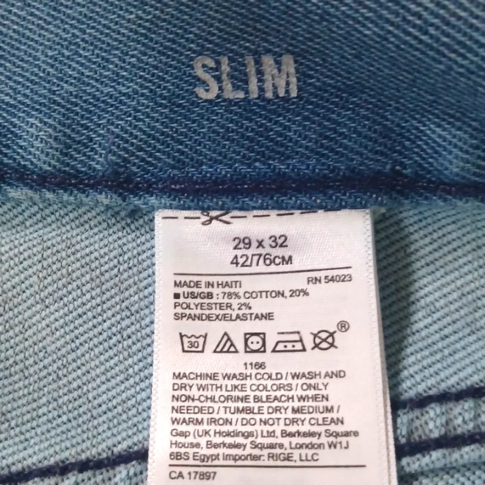 Banana Republic,  The Traveler, Blue Distressed, Slim Denim Jeans